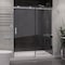 Anzzi 48 in. x 76 in. H Sliding Frameless Shower Door in Chrome w/ Tsunami Guard Tempered Clear Glass SD-FRLS05701CH - alternate 1
